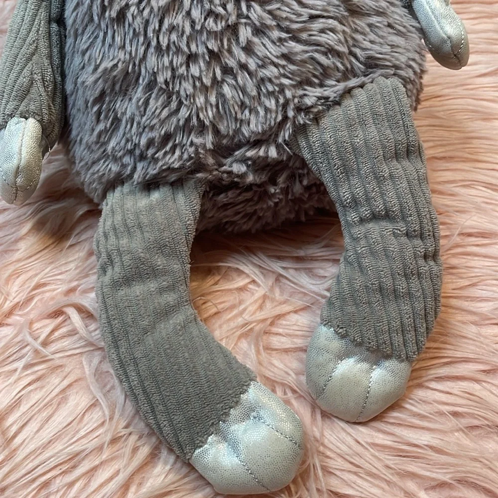 Scentsy Spiffy the Sloth Grey Scentsy Buddy Stuffed‎ Animal Plush